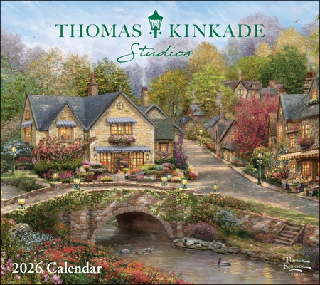 Thomas Kinkade Studios 2026 Deluxe Wall Calendar By Thomas Kinkade Cover Image