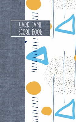 Card Game Score Book: For Tracking Your Favorite Games - Geometric Cover Image