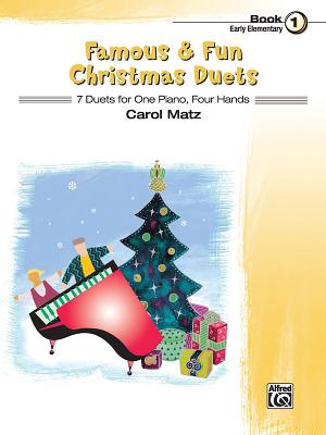 Famous & Fun Christmas Duets, Bk 1: 7 Duets for One Piano, Four Hands