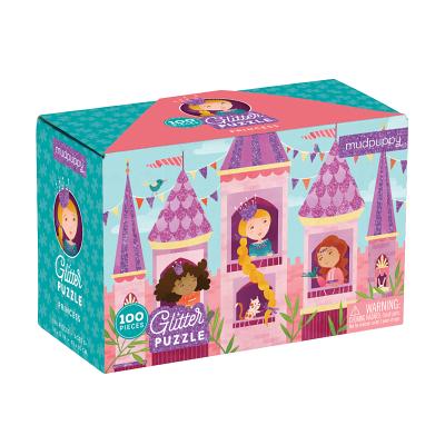 Princess Glitter Puzzle By Mudpuppy, Stephanie Fizer Coleman (Illustrator) Cover Image