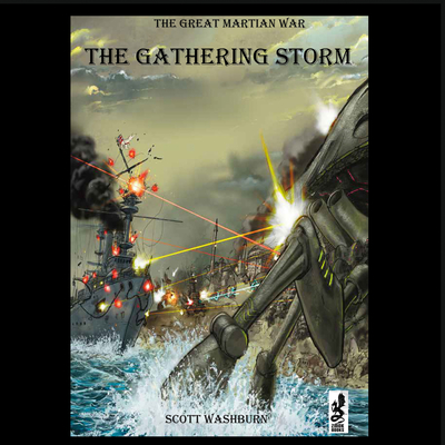The Great Martian War: The Gathering Storm By Scott Washburn, Ray Greenley (Read by) Cover Image