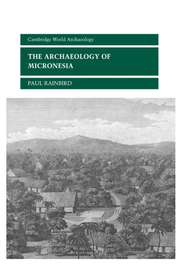 The Archaeology of Micronesia (Cambridge World Archaeology) Cover Image