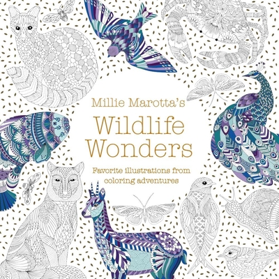 Millie Marotta's Beautiful Birds and Treetop Treasures: Mini Edition -  (Millie Marotta Adult Coloring Book) (Paperback)