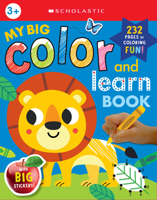 My Big Color & Learn Book: Scholastic Early Learners (Coloring Book) Cover Image