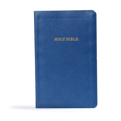 KJV Gift and Award Bible, Blue Imitation Leather By Holman Bible Staff (Editor) Cover Image