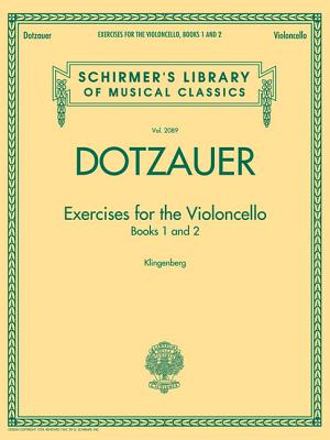 Exercises for the Violoncello - Books 1 and 2: Schirmer Library of Classics Volume 2089 Cover Image