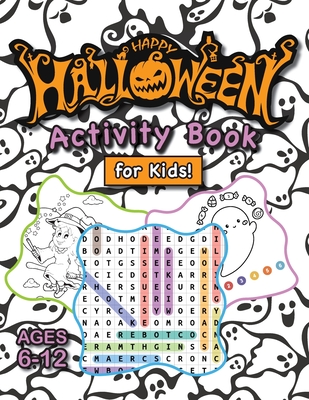 Halloween Kid Activity Book: Kid Halloween Activities: Halloween