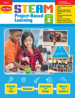 Steam Project-Based Learning, Grade 2 Teacher Resource cover