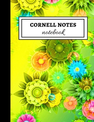 Cornell Notes Notebook: Cute Large Cornell Note Paper / Note Taking Filler Paper For School And University By Pink Panda Press Cover Image
