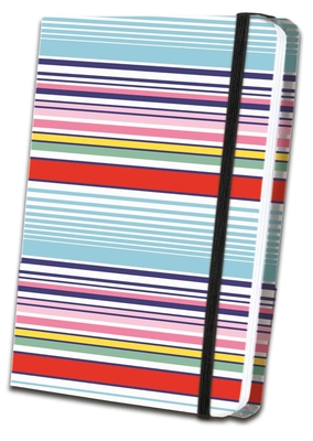 Cover for Thin Striped Fabric Journal (Thunder Bay Journals)