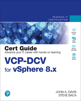 Vcp-DCV for Vsphere 8.X Cert Guide Cover Image