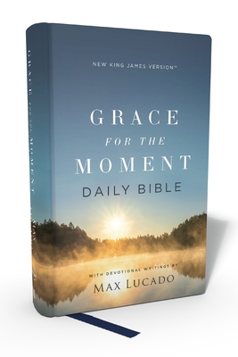 Nkjv, Grace for the Moment Daily Bible, Hardcover, Comfort Print Cover Image