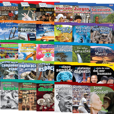 Time for Kids(r) Informational Text Grade 3 Spanish 30-Book Set Cover Image