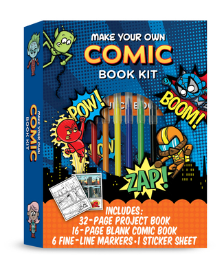 Make Your Own Comic Book Kit: A step-by-step guide for learning to draw  comic book characters and making your own comic book (Kit)