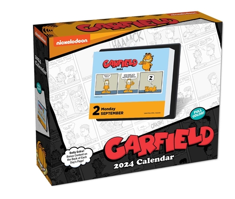 Garfield 2024 Day-to-Day Calendar By Jim Davis Cover Image