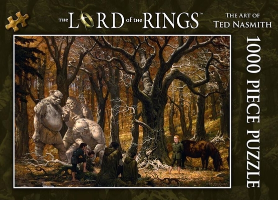 The Lord of the Rings 1000 Piece Jigsaw Puzzle: The Art of Ted Nasmith: Song of the Trollshaws By Ted Nasmith (Artist) Cover Image