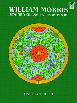 William Morris Stained Glass Pattern Book Cover Image