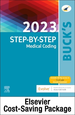 2023 Step by Step Medical Coding Textbook, 2023 Workbook for Step by Step Medical Coding Textbook, Buck's 2023 ICD-10-CM Physician Edition, 2023 HCPCS Cover Image