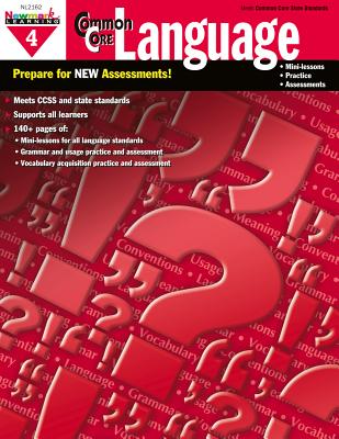 Common Core Practice Language Grade 4 By Newmark Learning (Other) Cover Image