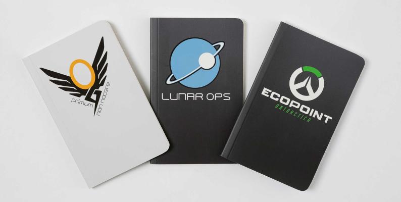 Overwatch: Pocket Notebook Collection (Set of 3): Winston, Mercy, and Mei (Gaming) Cover Image