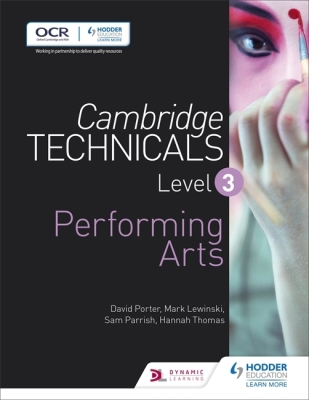Cambridge Technicals Level 3 Performing Artslevel 3 By Mark Lewinski Cover Image