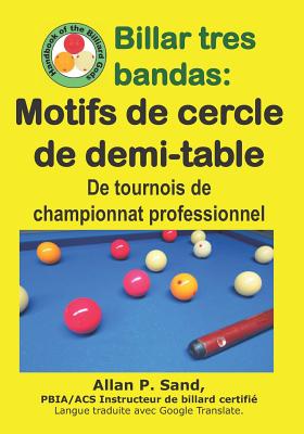 Billar tres bandas - Motifs de cercle de demi-table: De tournois de championnat professionnel Cover Image