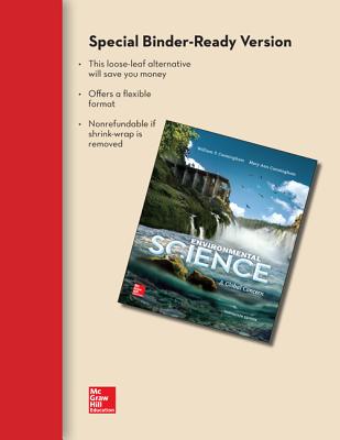 Package: Loose Leaf Environmental Science with Connect Access Card Cover Image