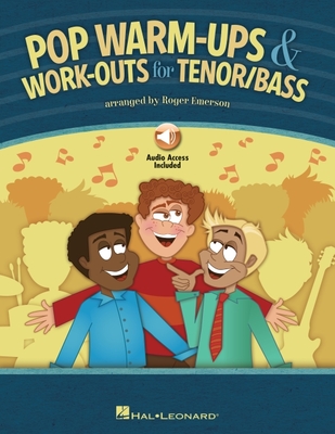 Pop Warm-Ups and Work-Outs for Tenor/Bass - Book with Online Audio Arranged by Roger Emerson By Roger Emerson Cover Image