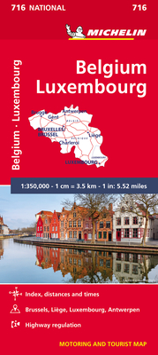 Michelin Belgium Luxembourg Maps 716 By Michelin Cover Image