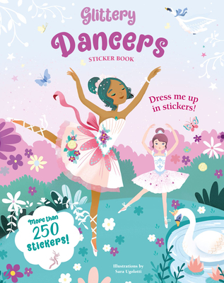 Glittery Dancers Sticker Book Cover Image