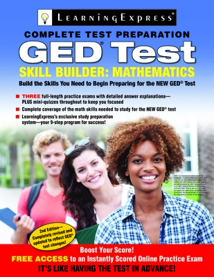 GED(R) Test Skill Builder: Mathematics Cover Image