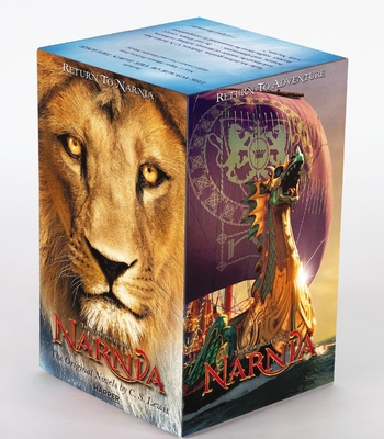 The Chronicles of Narnia Movie Tie-in 7-Book Box Set: The Classic Fantasy Adventure Series (Official Edition) Cover Image