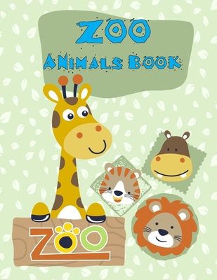 Zoo Animals Book: Fun, Easy, and Relaxing Coloring Pages for Animal Lovers By Creative Color Cover Image