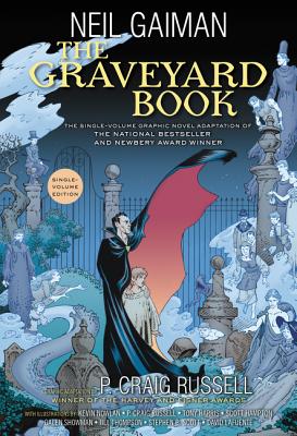 Cover for The Graveyard Book Graphic Novel Single Volume