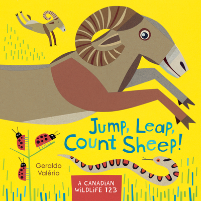 Jump, Leap, Count Sheep!: A Canadian Wildlife 123 By Geraldo Valério Cover Image
