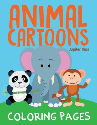 Animal Cartoons Coloring Pages Cover Image