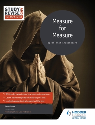 Study and Revise for As/A-Level: Measure for Measure By Anne Crow Cover Image