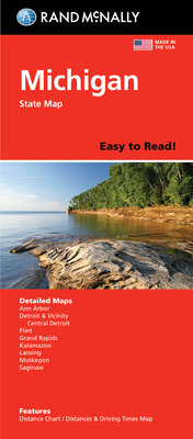 Rand McNally Easy to Read: Michigan State Map By Rand McNally Cover Image