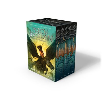 Percy Jackson and the Olympians Hardcover Boxed Set (Percy Jackson & the Olympians) Cover Image