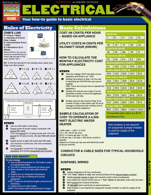 Electrical: Your How-To Guide to Basic Electrical (Quickstudy: Home)