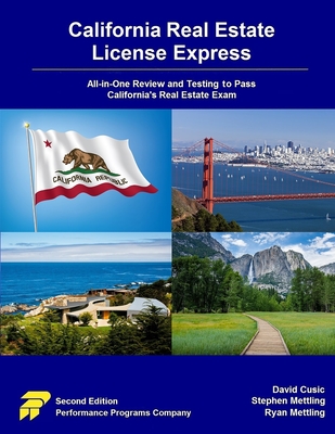 California Real Estate License Express: All-in-One Review and Testing to Pass California's Real Estate Exam Cover Image