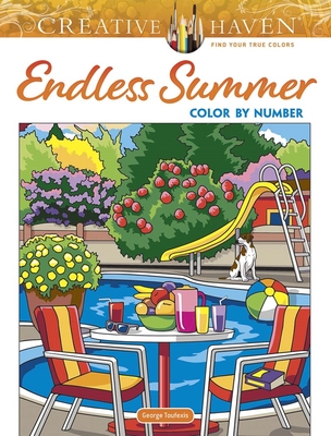 Creative Haven Endless Summer Color by Number (Adult Coloring Books: Seasons)