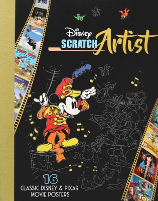 Disney Scratch Artist: Classic Disney & Pixar Movie Posters Cover Image