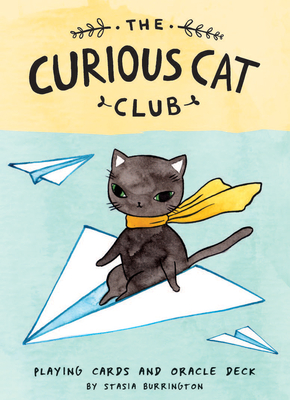 The Curious Cat Club Deck By Stasia Burrington (By (artist)) Cover Image