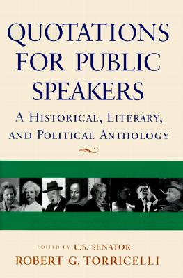 Cover for Quotations For Public Speakers