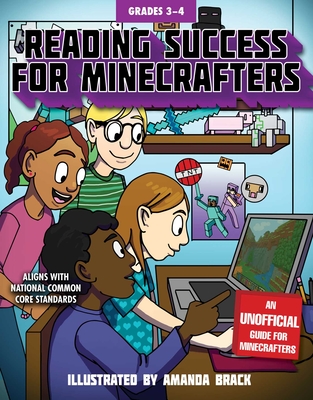 Reading Success for Minecrafters: Grades 3-4 (Reading for Minecrafters) Cover Image