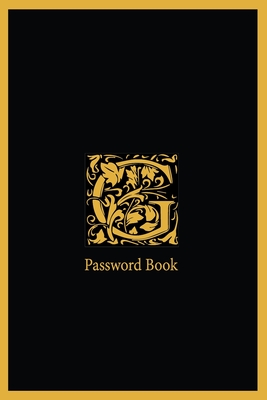 G password Book: Personal Internet Address, Password Log Book Password book 6x9 in. 110 pages, Password Keeper, Vault, Notebook and Onl