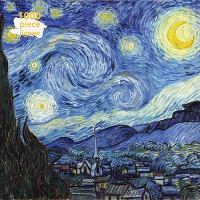Adult Jigsaw Puzzle Van Gogh: Starry Night: 1000-piece Jigsaw Puzzles By Flame Tree Studio (Created by) Cover Image