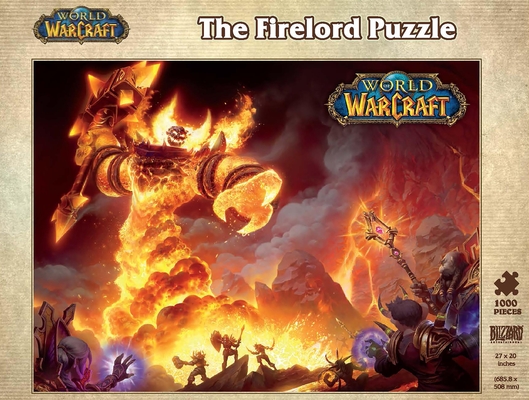 World of Warcraft: The Firelord Puzzle By Blizzard Entertainment (Compiled by) Cover Image