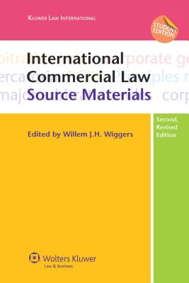 International Commercial Law: Source Materials Cover Image